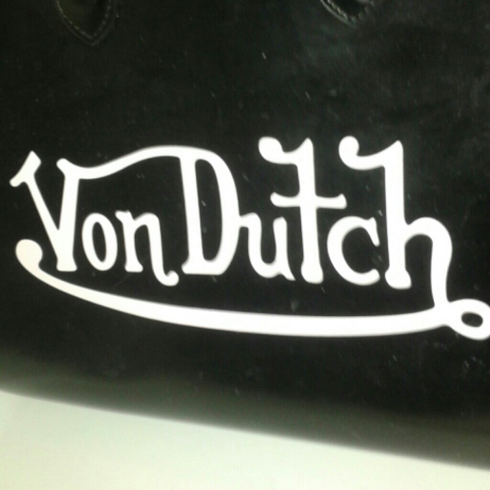 Von Dutch Authentic Tote Bag/Purse Bowler Bag Y2K - Picture 5 of 8